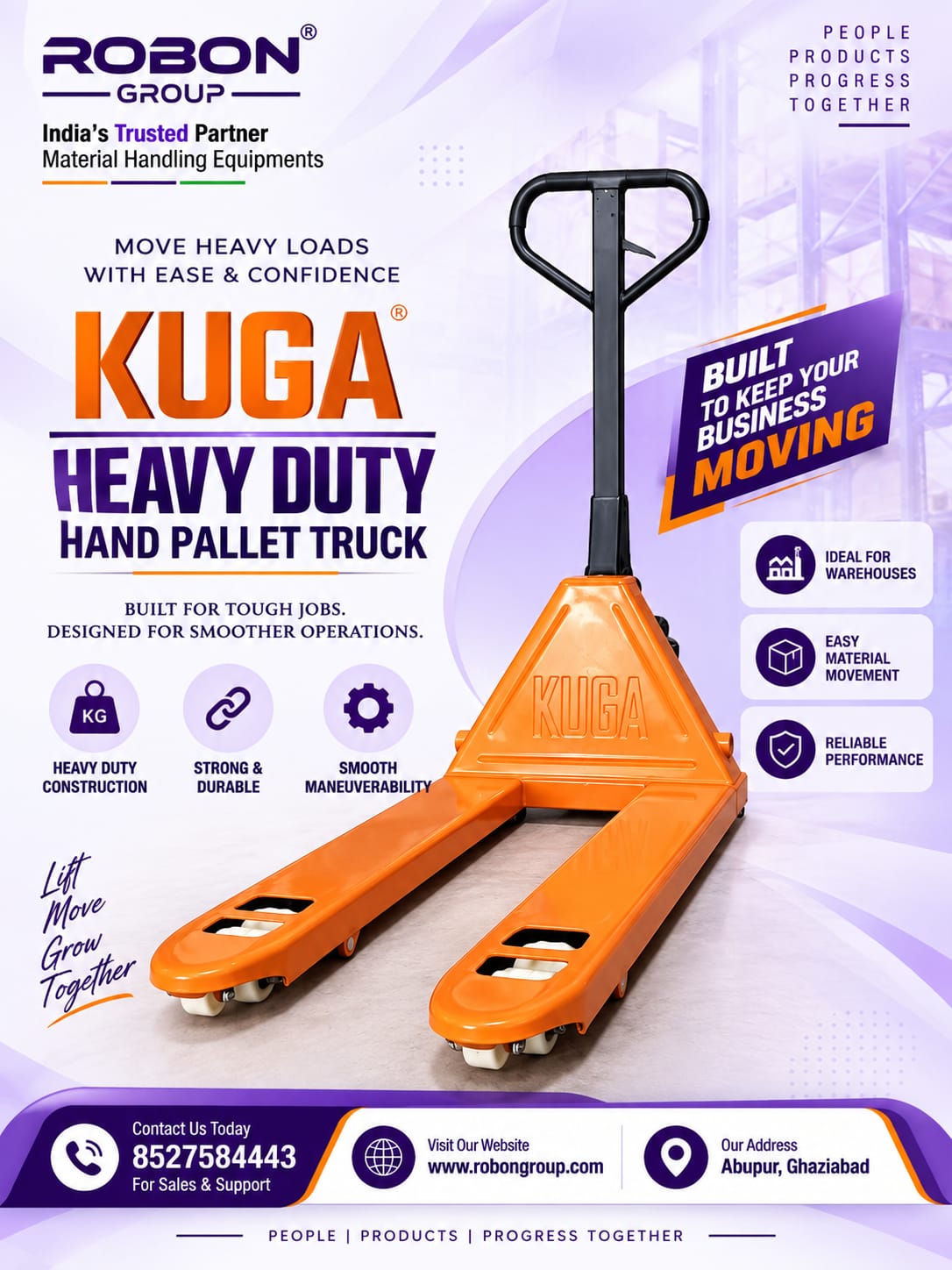 Hand Pallet Truck Supplier in Gurugram Faridabad Haryana